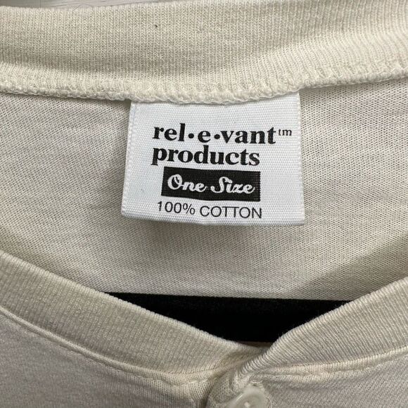 Vintage 90s Bow Wow Wow Allover Print Raglan Shirt Large Size - Picture 4 of 8